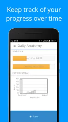 Daily Anatomy Flashcards android App screenshot 8